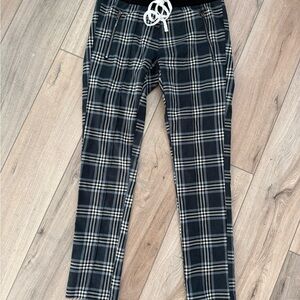 Christos New York Men's Plaid Skinny Track Jogger Pants casual pant medium
